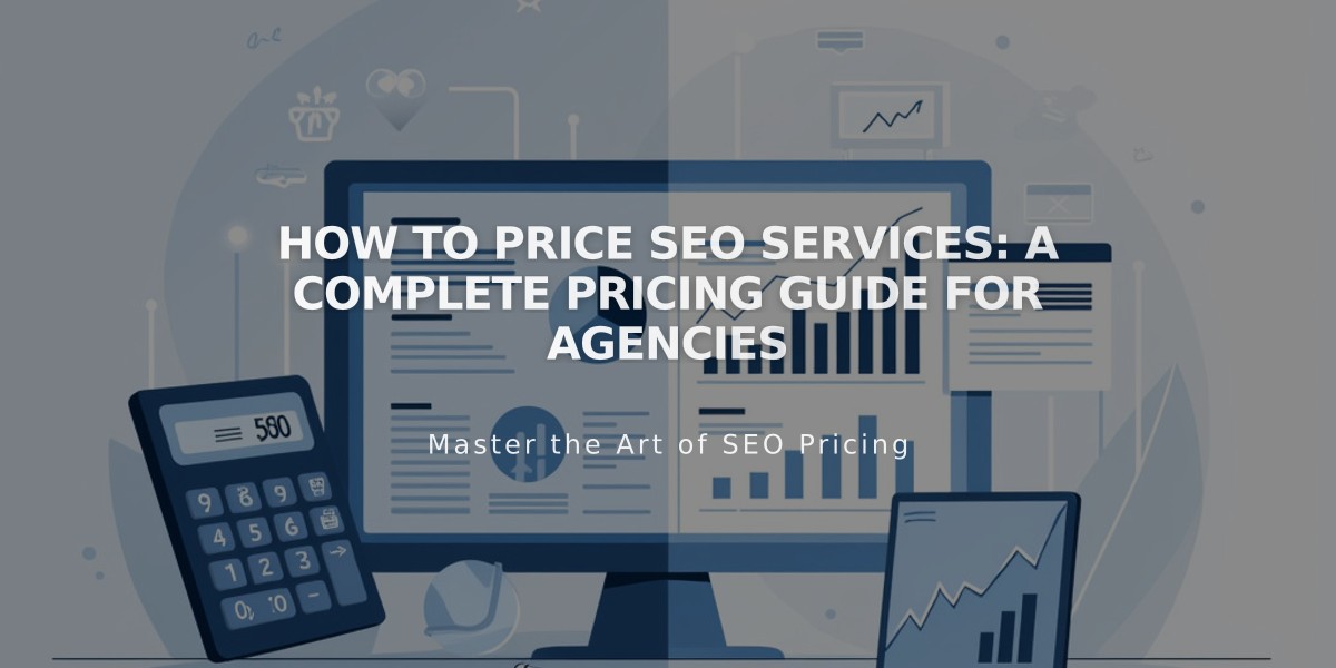 How to Price SEO Services: A Complete Pricing Guide for Agencies