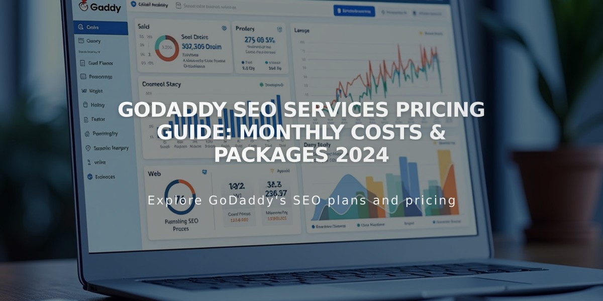 GoDaddy SEO Services Pricing Guide: Monthly Costs & Packages 2024