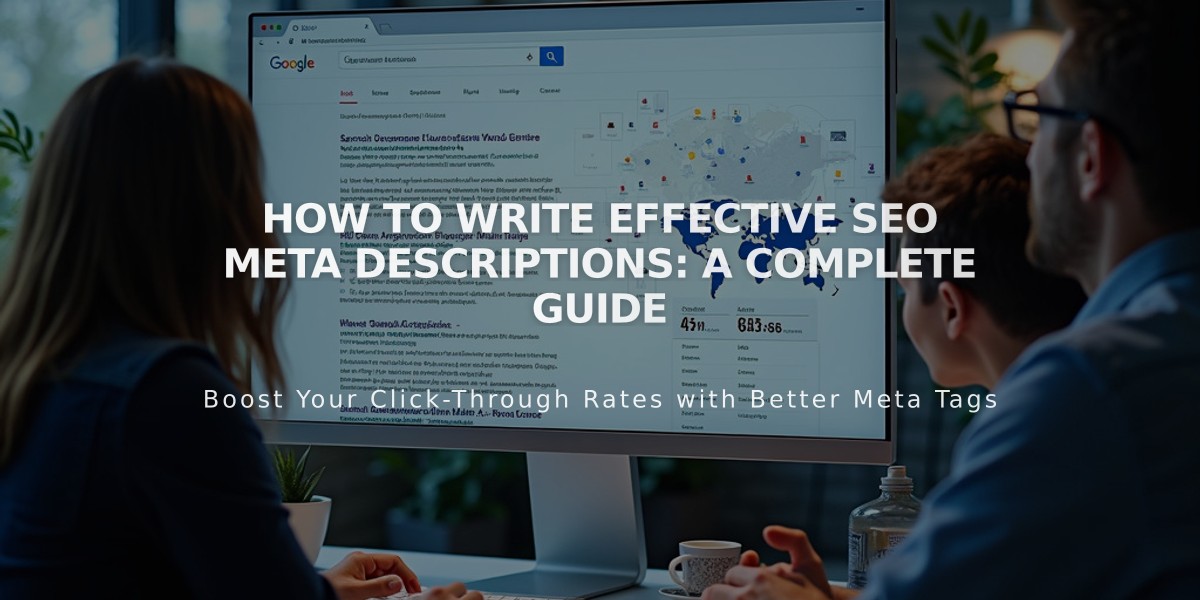 How to Write Effective SEO Meta Descriptions: A Complete Guide