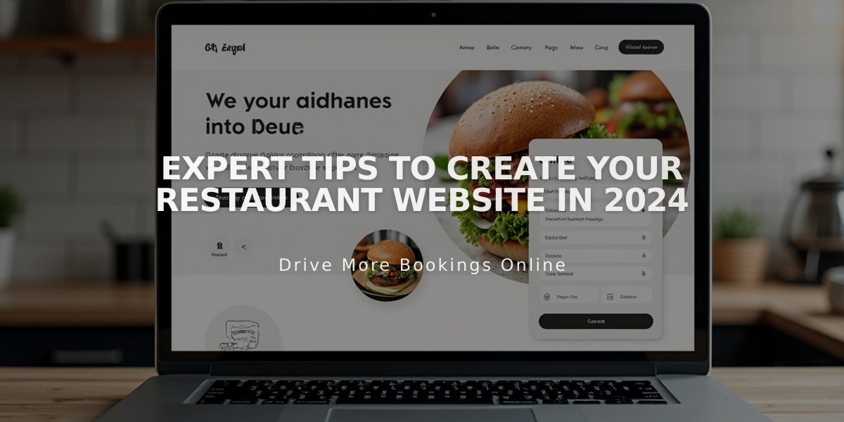 Expert Tips to Create Your Restaurant Website in 2024