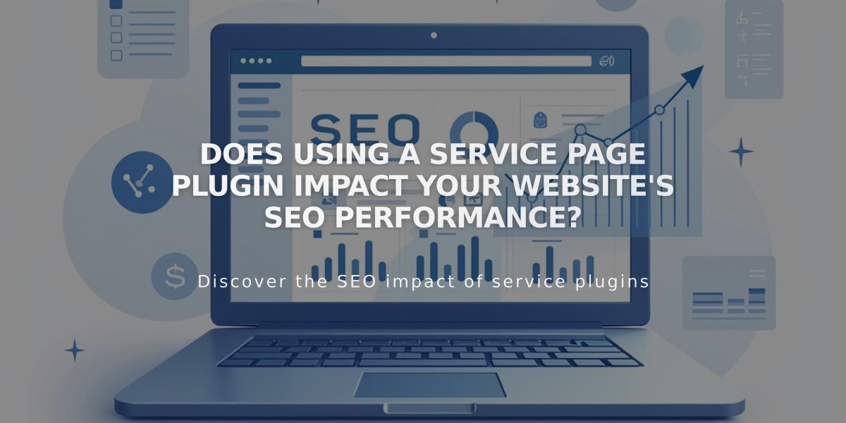 Does Using a Service Page Plugin Impact Your Website's SEO Performance?