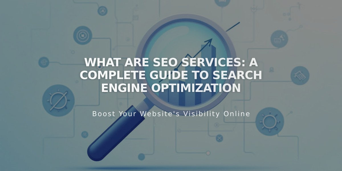 What Are SEO Services: A Complete Guide to Search Engine Optimization