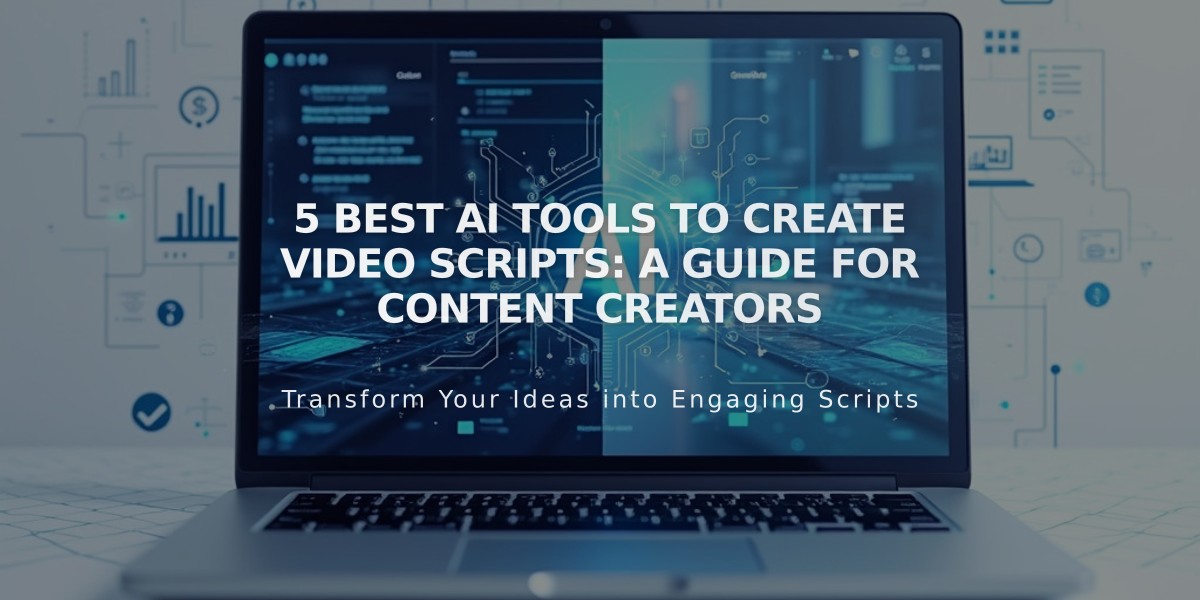 5 Best AI Tools to Create Video Scripts: A Guide for Content Creators