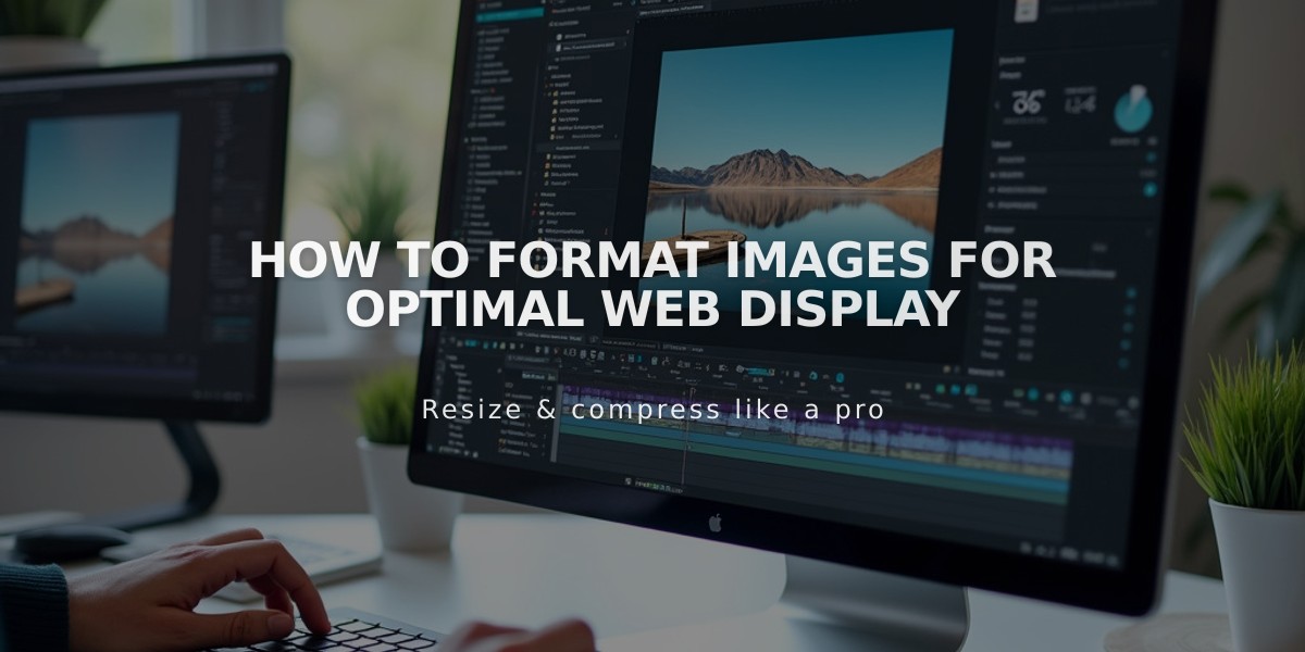 How to Format Images for Optimal Web Display