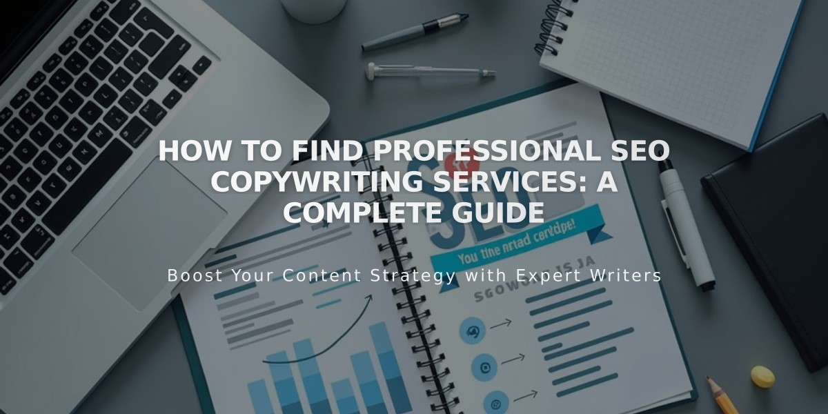 How to Find Professional SEO Copywriting Services: A Complete Guide