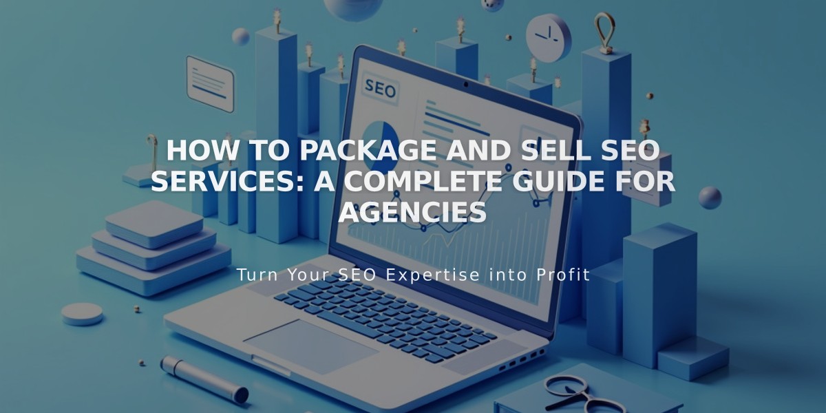 How to Package and Sell SEO Services: A Complete Guide for Agencies