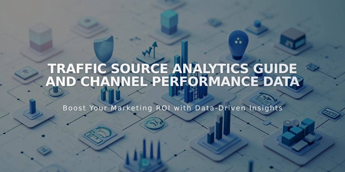 Traffic Source Analytics Guide and Channel Performance Data