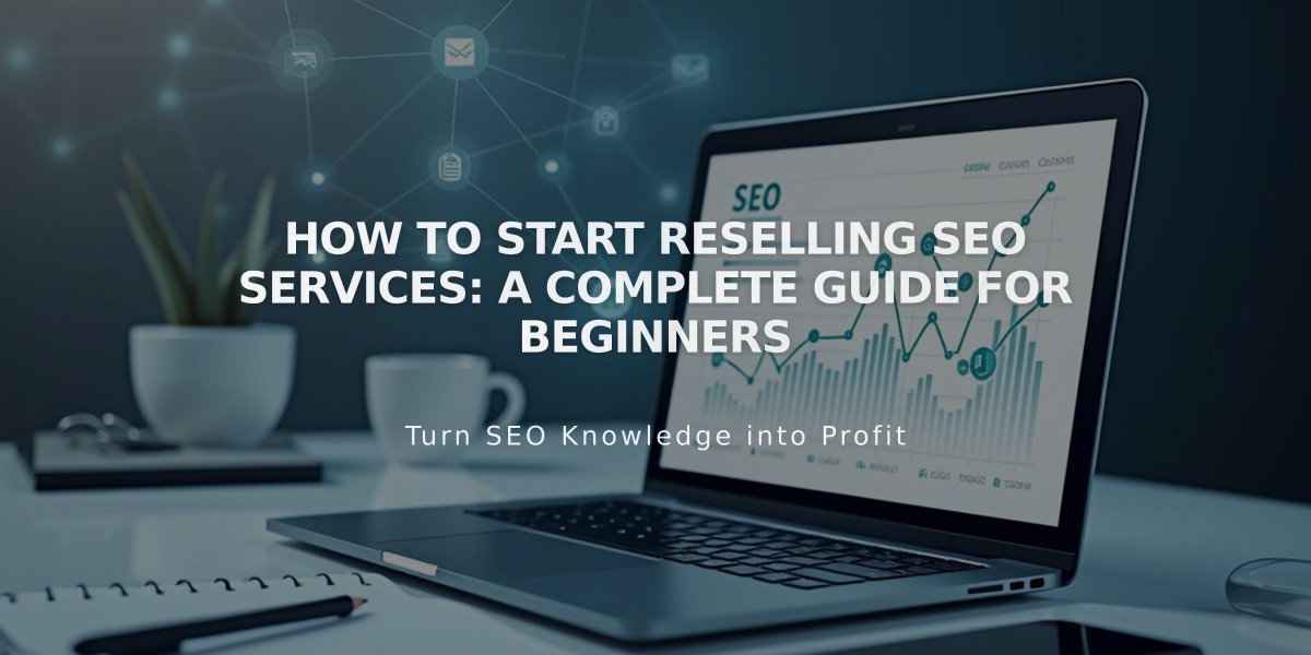 How to Start Reselling SEO Services: A Complete Guide for Beginners