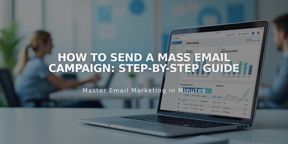 How to Send a Mass Email Campaign: Step-by-Step Guide