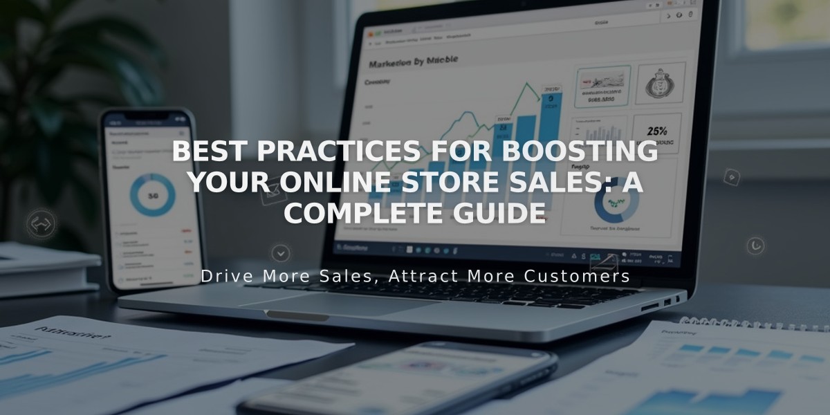 Best Practices for Boosting Your Online Store Sales: A Complete Guide