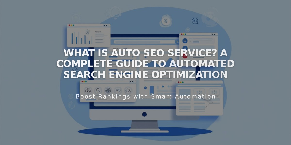 What Is Auto SEO Service? A Complete Guide to Automated Search Engine Optimization