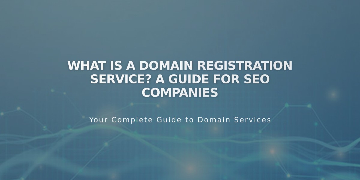 What Is a Domain Registration Service? A Guide for SEO Companies