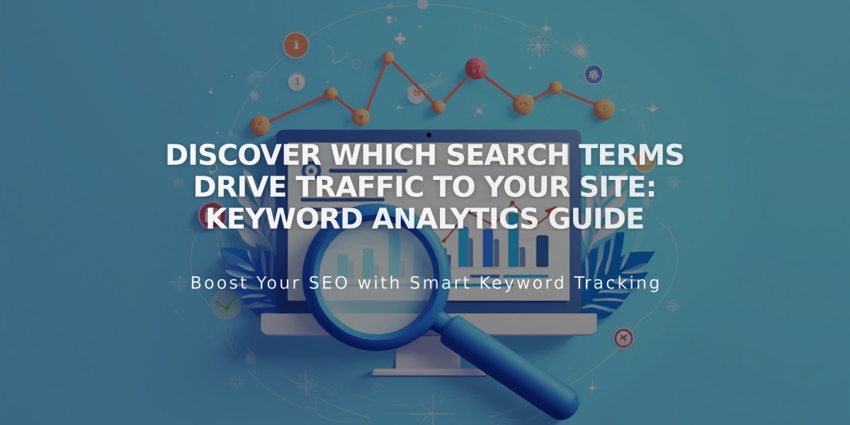 Discover Which Search Terms Drive Traffic to Your Site: Keyword Analytics Guide