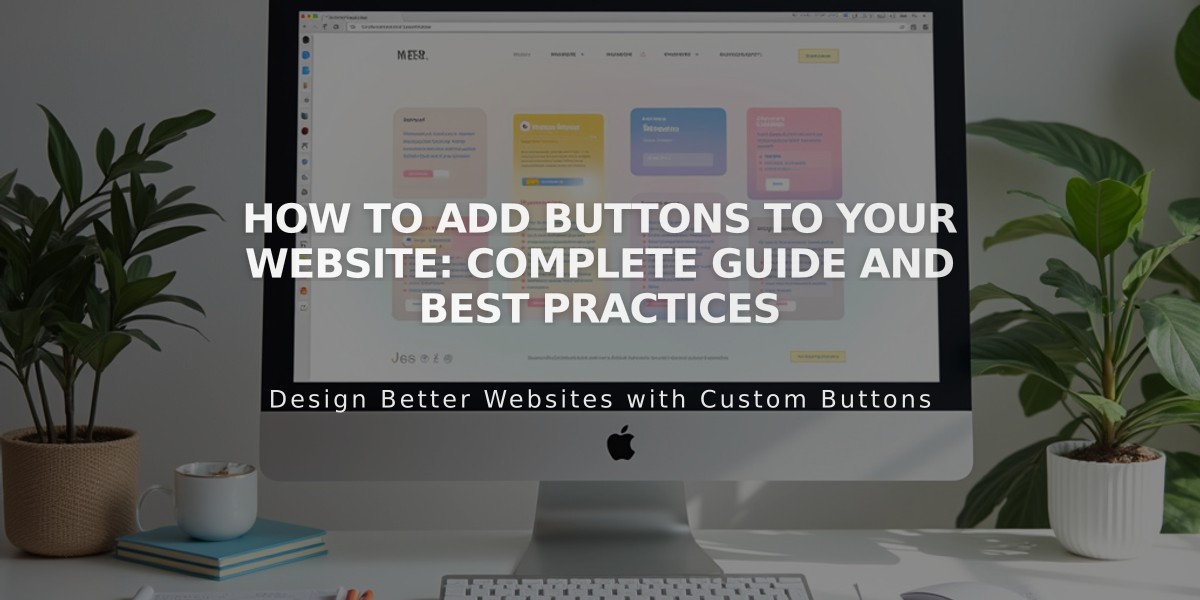 How to Add Buttons to Your Website: Complete Guide and Best Practices