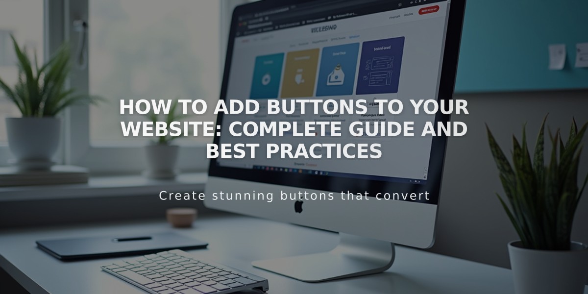 How to Add Buttons to Your Website: Complete Guide and Best Practices