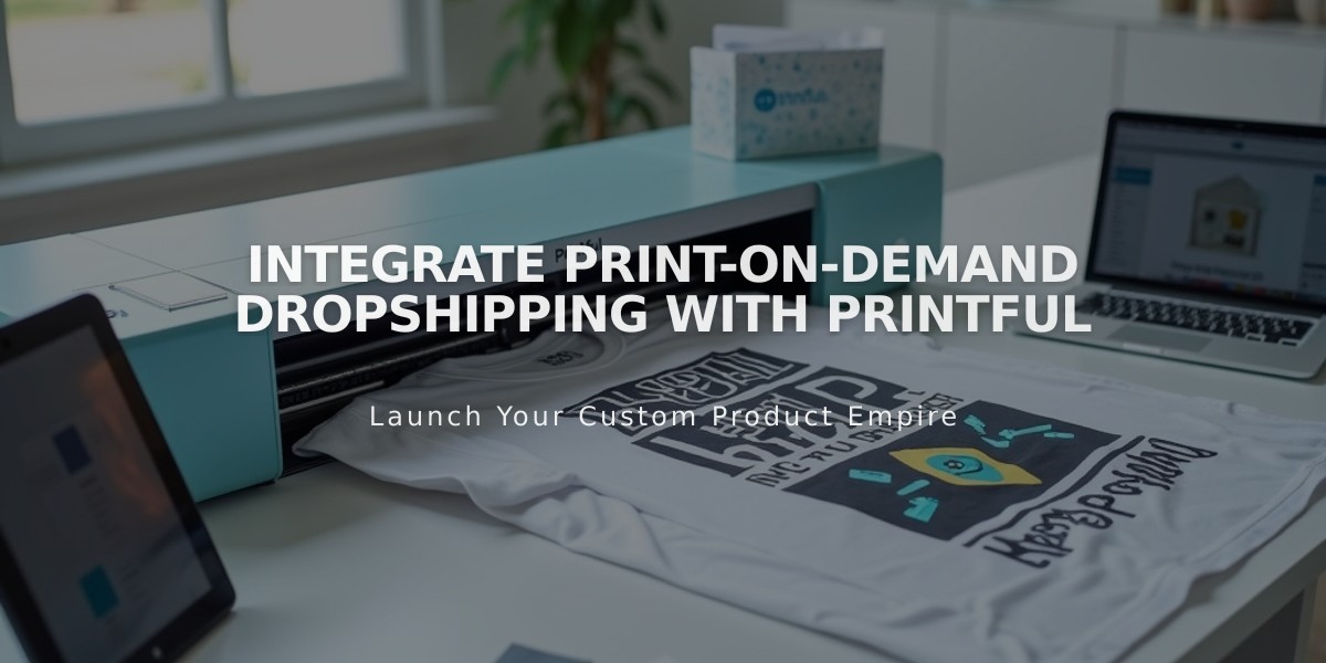 Integrate Print-on-Demand Dropshipping with Printful